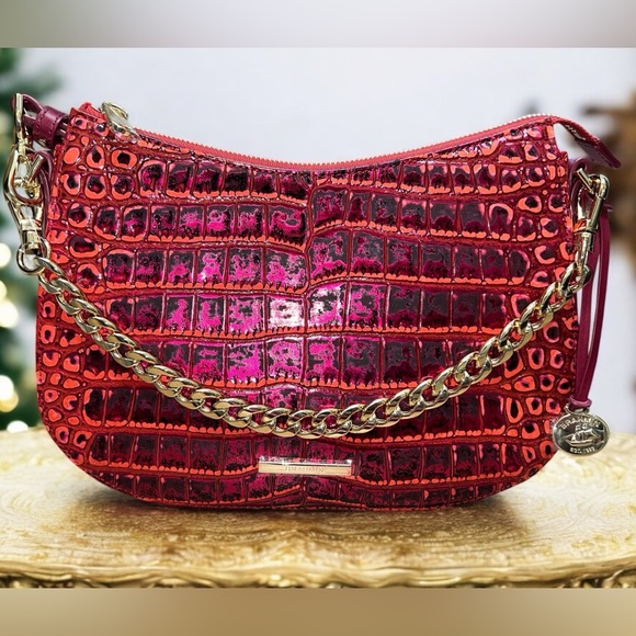 NWT Brahmin MOD SHAYNA Crossbody Bag & ADY Wallet, Pomegranate Amalthea - Picture 2 of 12